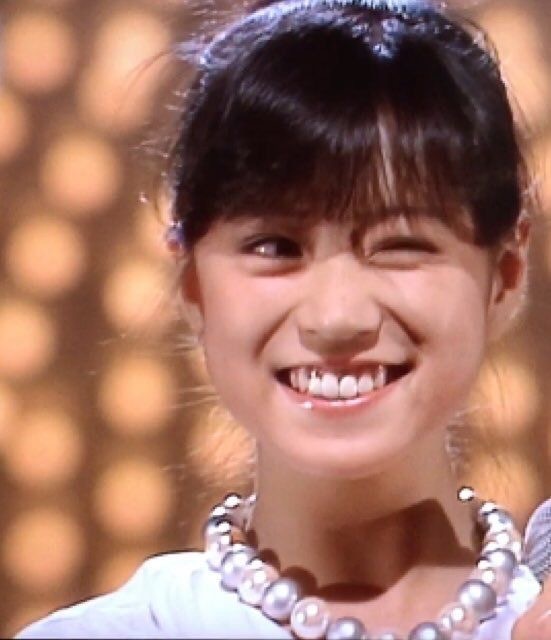 中森明菜 かわいい