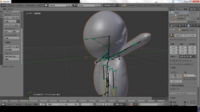 Blenderでmmdモデルを作ろうとしてます 肩のボーンを動かすと Yahoo 知恵袋