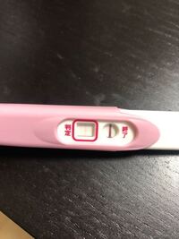 これって陽性ですか 生理予定日二日後に検査し 尿をかけて5分後 Yahoo 知恵袋