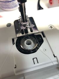 ミシンの下糸がこういう状態になって縫えない時はどうしたらいいのでしゃ Yahoo 知恵袋