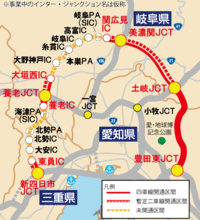 東海環状自動車道は東半分は全通していますが、西半分は全通していません。
岐阜県も三重県もいい加減だからですか？ 