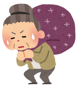 お婆さん 無料のpng素材画像