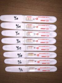 ずっと陰性 排卵日検査薬 ドクターズチョイスの排卵検査薬を使用しています。