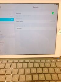 Ipadのキーボードが使えません Bluetoothはオンにし Yahoo 知恵袋