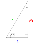 直角三角形の3辺の比について 1 2 3とありますが2と 3の位置 Yahoo 知恵袋
