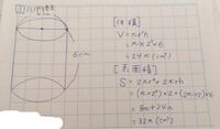 円柱の側面積の求め方を教えてください 円周 高さ円の直径 Yahoo 知恵袋