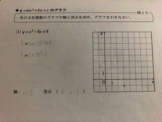 Y Ax2 Bx Cのグラフの書き方を教えてください 式y X Yahoo 知恵袋