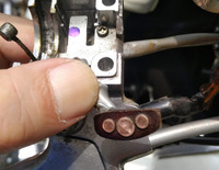 スーパーカブの鍵をなくしてしまい とりあえずキーボックスの配線の黒に白 Yahoo 知恵袋