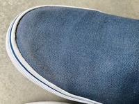 今日vansのスリッポンを買いました O でも 少し大きい Yahoo 知恵袋