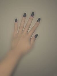 ネイルチップなんですけど 違和感ありますかね 全然ないですよ Yahoo 知恵袋