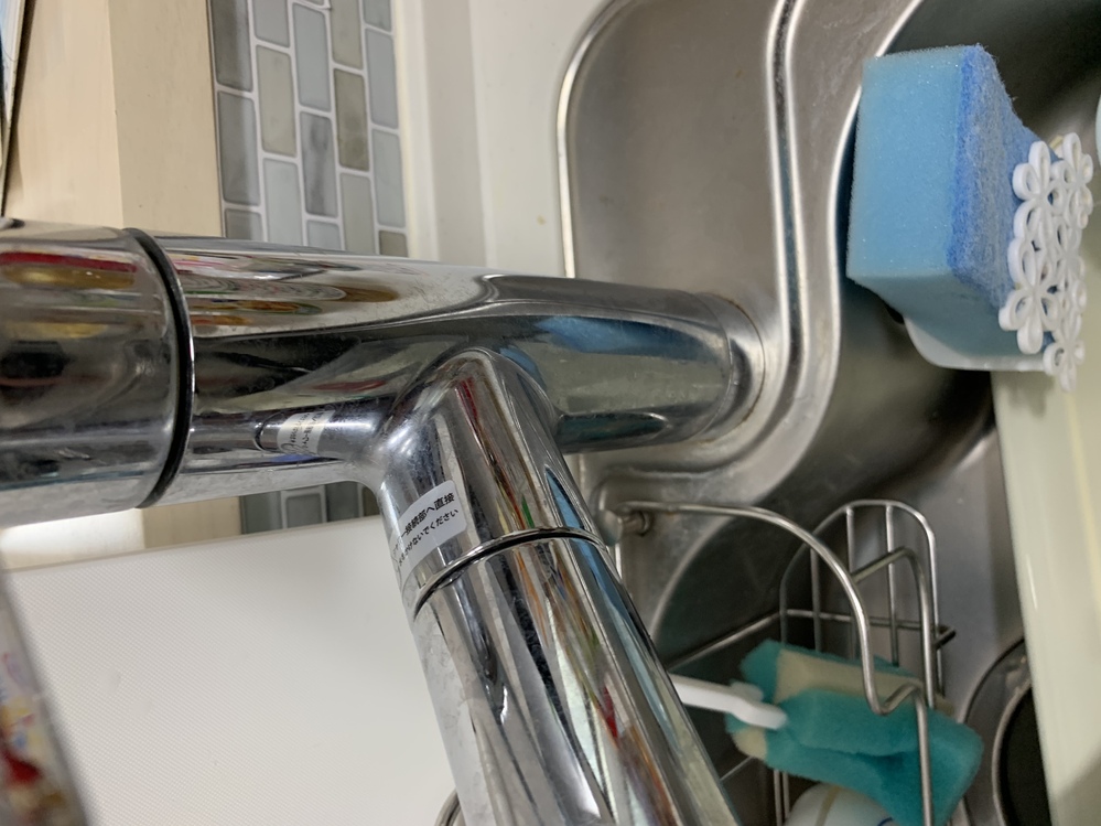 食洗機（パナソニックnp-tz100）を購入したのですが、水栓（クリ 