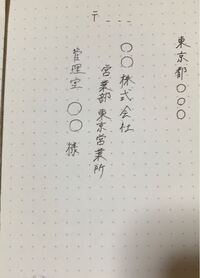 インターンのお礼状の書き方について宛名の書き方についての質問で Yahoo 知恵袋