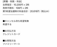 お支払い方法はクレジットカードでお受取方法をファミリーマートにしまし Yahoo 知恵袋