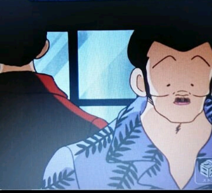 明青野球部代行パワハラ鬼監督 柏葉英二郎 独身 背景付きセル画 見た目