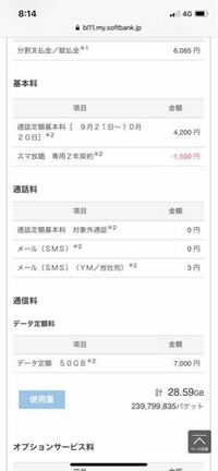 ソフトバンクのオプションサービス料とはなんでしょうか Yahoo 知恵袋