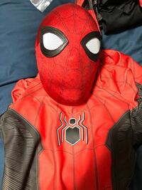 スパイダーマンの着ているコスチュームの生地が知りたいです 誰かお願いしま Yahoo 知恵袋