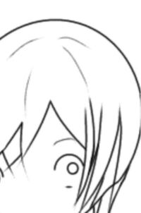 絵初心者です いわゆる萌え絵的な大きな目があまり好みでは無いので写真 Yahoo 知恵袋