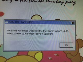 Pubg Lite エラー セーフモード ただのゲームの写真