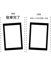 バック駐車のときなぜか斜め方向にいつもバックしてしまうのです ど Yahoo 知恵袋