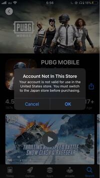 海外版pubgモバイルの入れ方を教えてください Apple Idの国籍をアメ Yahoo 知恵袋