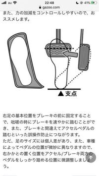 自動車のブレーキペダルからアクセルペダルに移動する時 かかとって主にブレーキペ Yahoo 知恵袋