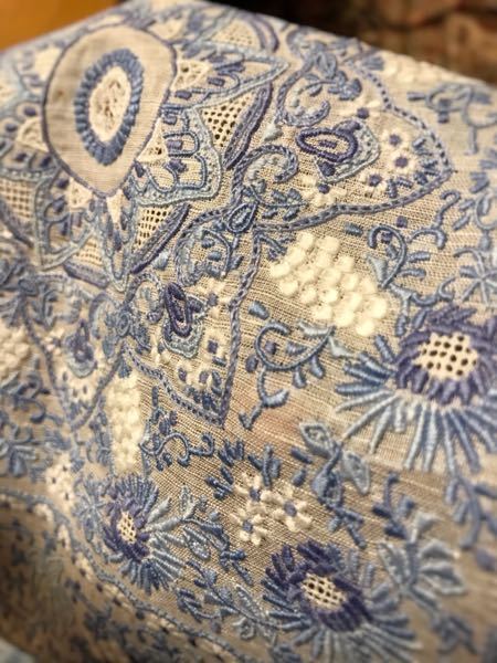 先日SNSで、汕頭（すわとう）刺繍というものを知り、その繊細な