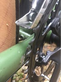 自転車 登坂 チェーンステーが長い方が