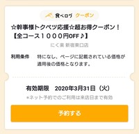 ぐるナビや食べログのクーポンについて 私は最近 上記のような Yahoo 知恵袋