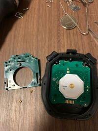 SEIKOのストップウォッチSVAS009の電池交換をしていたら、金色 SEIKOのストップウォッチSVAS009の電池交換をしていたら、金色