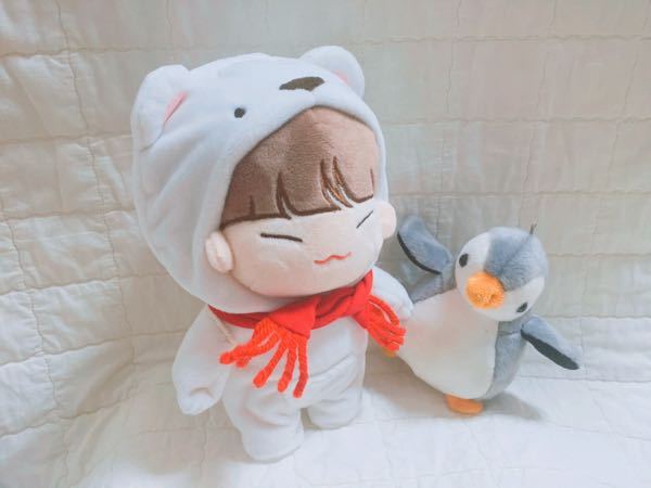 こういう感じのマスターさんが作ってるぬいぐるみでSEVENTEENのぬいぐ