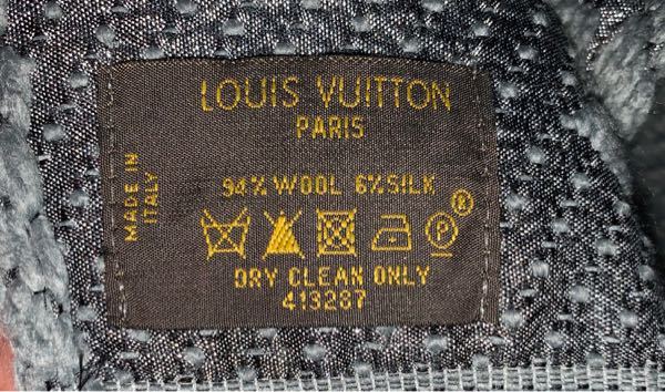 LOUIS VUITTON - 最終価格 ヴィトン ロゴマニア マフラー ヴィユローズ