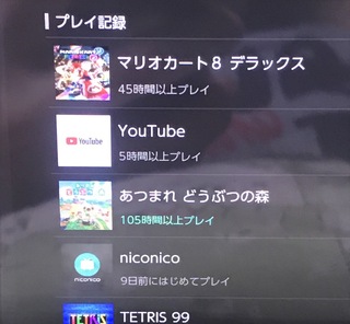 Switchのプレイ時間がどうぶつの森だけ緑色に表示されているのはなぜですか Yahoo 知恵袋