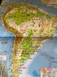 高校地理地理b - 南アメリカのカンポの範囲はどの辺でしょうか？写真