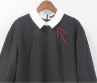 この画像の服みたいな シャツに違う色の襟がついた服に名前はありますか クレリッ Yahoo 知恵袋