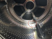 ドラム式洗濯機の隙間を清掃中 竹串を利用していたのですが 竹串が隙間に Yahoo 知恵袋