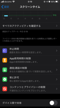 Iphoneのスクリーンタイムパスコードが分からなくなりました 調べ Yahoo 知恵袋