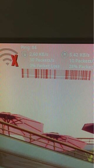 フォートナイトps4 Pingは低いのにめちゃカクつきますこの画像の赤い線 Yahoo 知恵袋