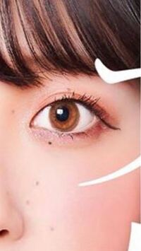 このように下瞼に茶色を乗せたいのですが わたしがやるとなぜかダークみたいな感じ Yahoo 知恵袋