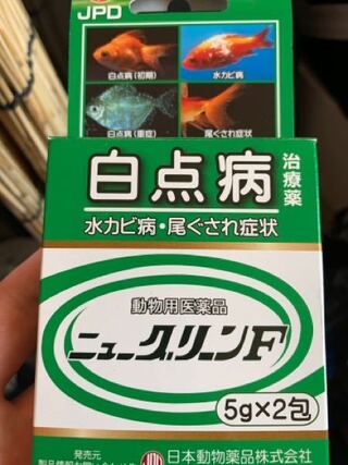 こちらをほんの少しだけとかした青水に メダカの卵入れれば メチレンブ Yahoo 知恵袋