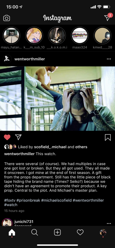 ウェントワース ミラーさんのインスタをフォローして日は浅いけど その中でも初め Yahoo 知恵袋