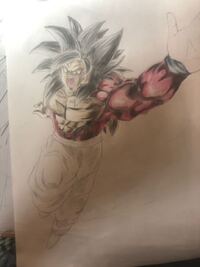 今暇つぶしに悟空を描いているのですが 顔の線が薄くて気になるのですが 全体をボ Yahoo 知恵袋