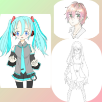 イラストかきました うまいですか 感想お願いします 怖いw Yahoo 知恵袋