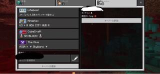 マイクラに詳しい人教えてください 統合版でサーバーを建てたのですが 写真 Yahoo 知恵袋
