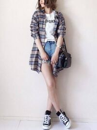 こういったショートパンツにtシャツ シャツを羽織る格好に名前ってあり Yahoo 知恵袋