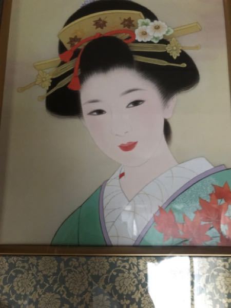 美人画について 此方はどなたのなんという美人画でしょうか Yahoo 知恵袋