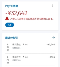 Paypalを銀行引き落としで利用しているのですが残高が無いまま支払いが完了し Yahoo 知恵袋