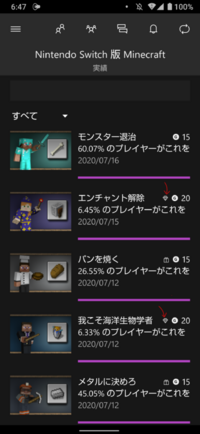 Switchのマイクラの実績を解除したら解除した物のよこにダイヤのよ Yahoo 知恵袋