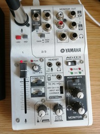 Yamahaのag03を使っていますが マイクの音が小さいです 解決策を教 Yahoo 知恵袋