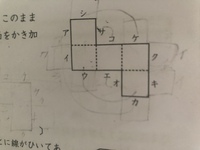 正立方体の展開図について 皆様 こんにちは 来週から Yahoo 知恵袋