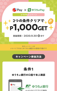 メルカリについてこのpay ゆうちょpayのコラボって顔認証必要だったり Yahoo 知恵袋